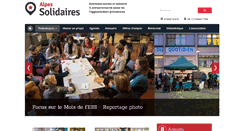 Desktop Screenshot of alpesolidaires.org