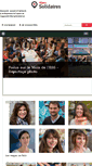 Mobile Screenshot of alpesolidaires.org
